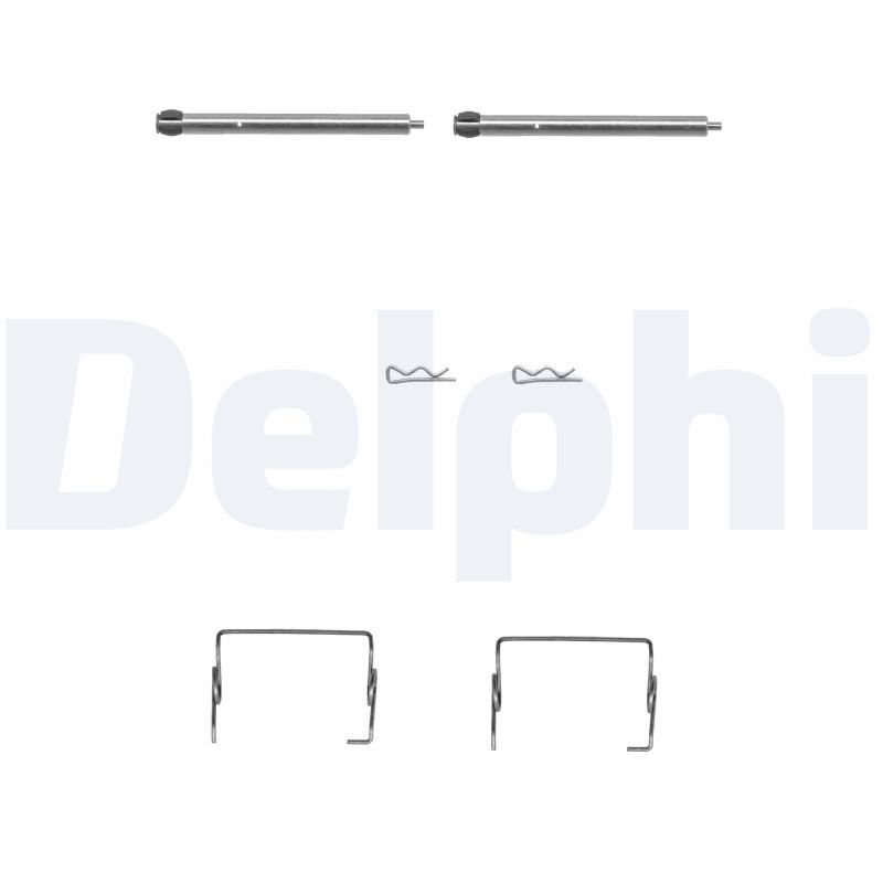DELPHI LX0264 Accessory kit, disc brake pad