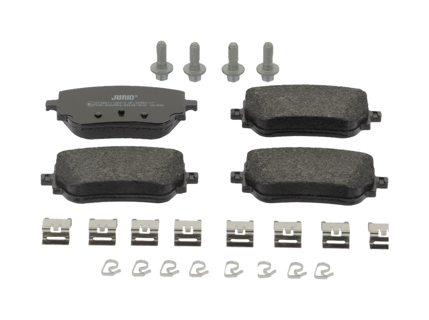 JURID 573887J Brake pad set, disc brake