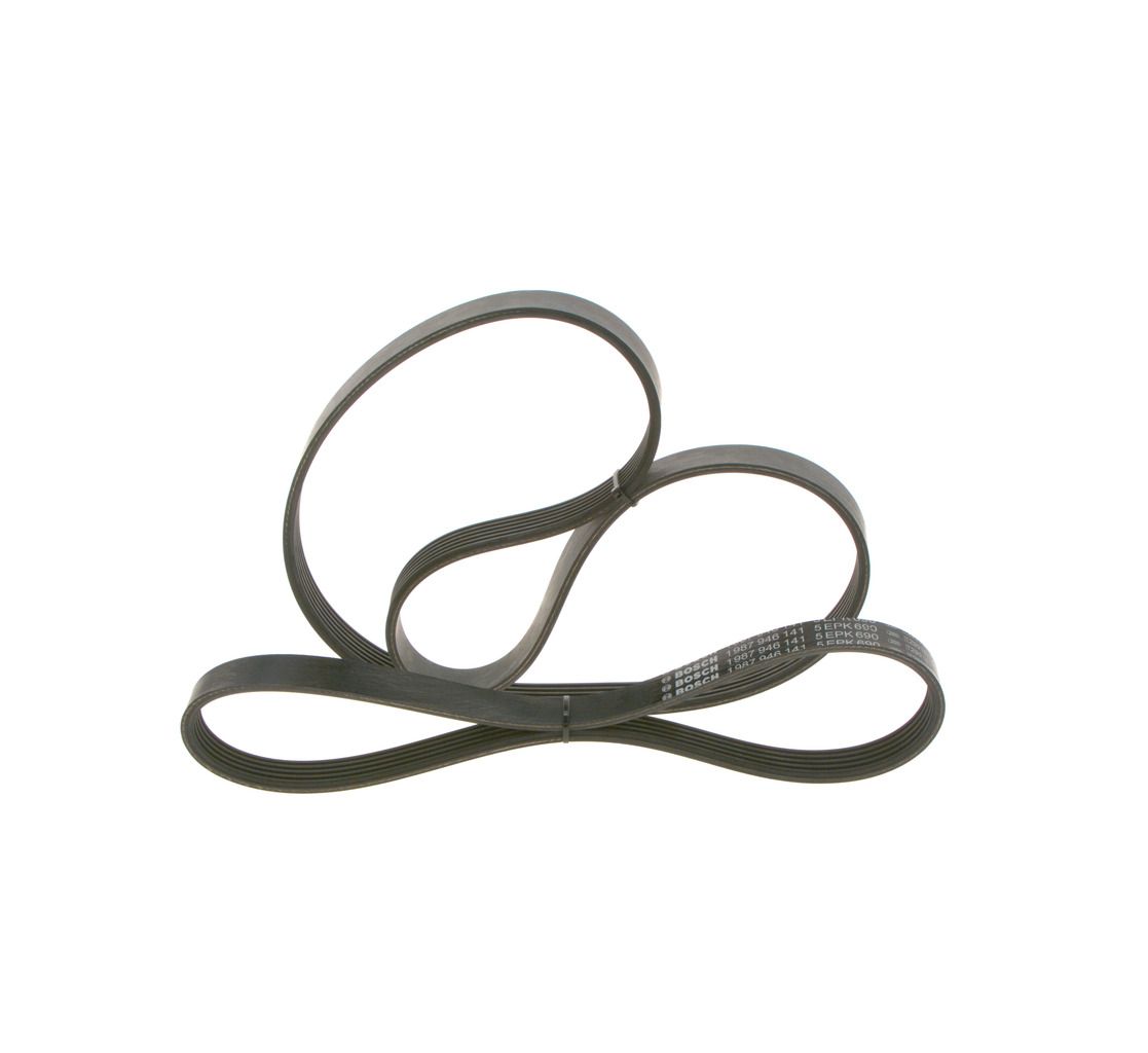 BOSCH 1 987 946 197 V-ribbed belt set