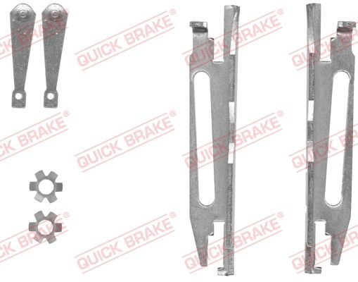 QUICK BRAKE 105 53 001 Adjuster set, drum brake