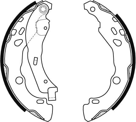 Brake Shoe Set-1