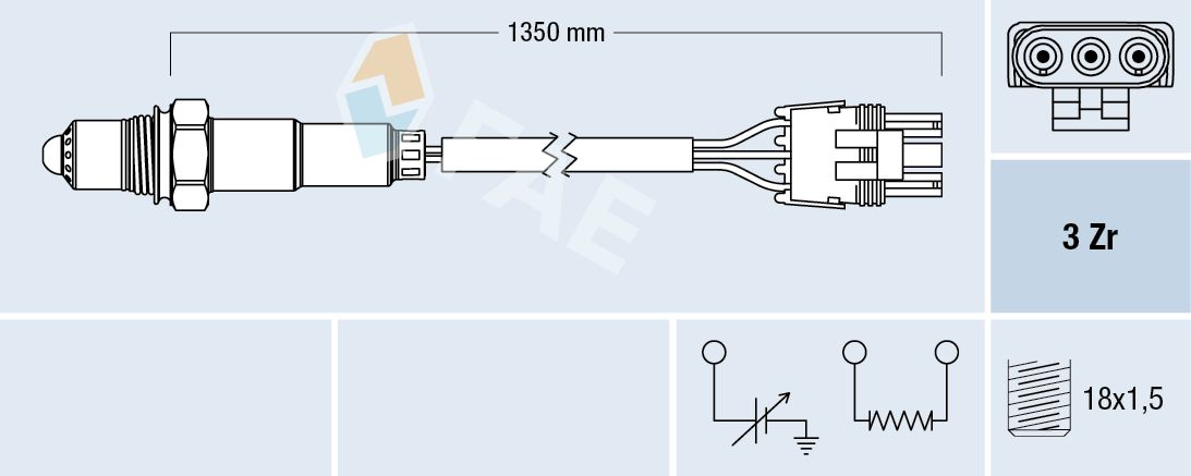FAE 77120 Oxygen sensor