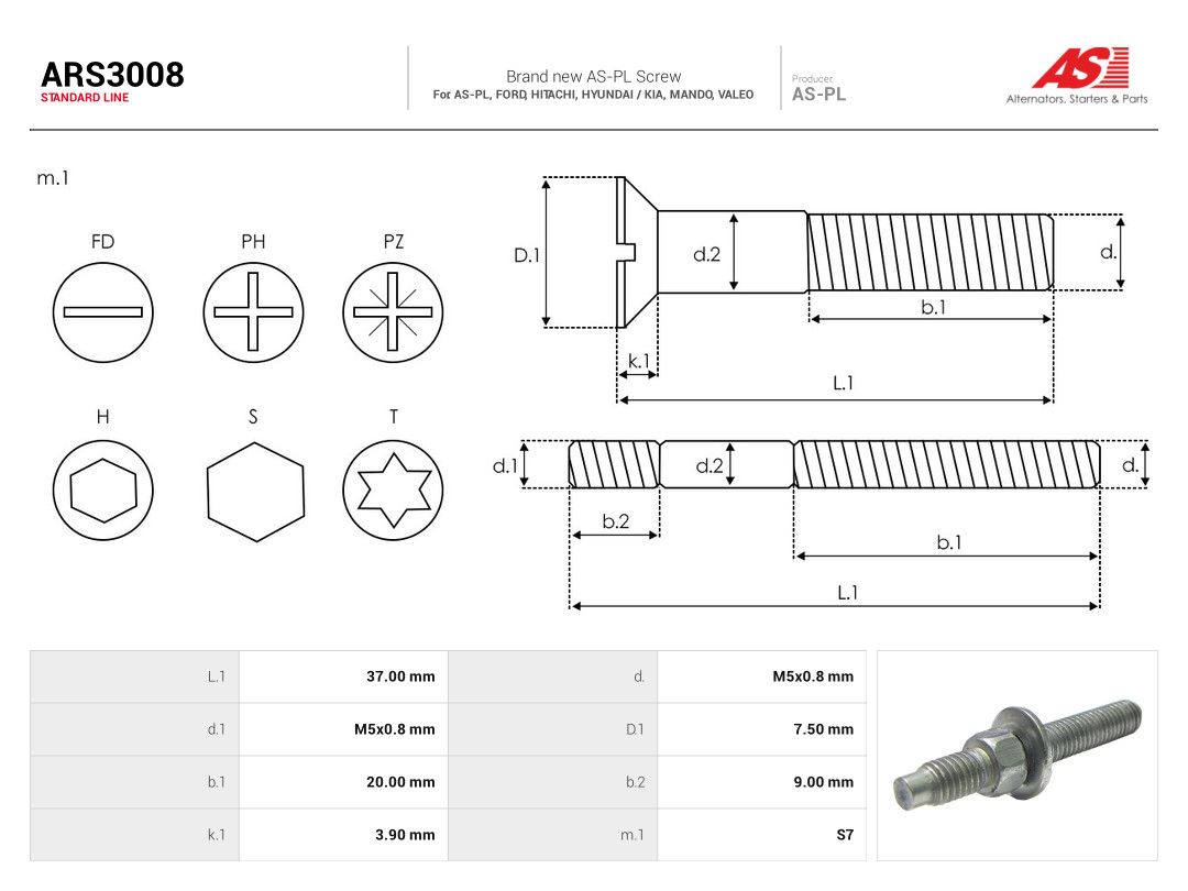 Repair Set, alternator-1