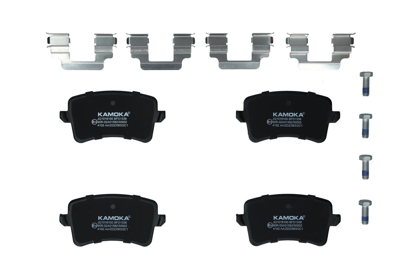 KAMOKA JQ1018100 Brake pad set, disc brake