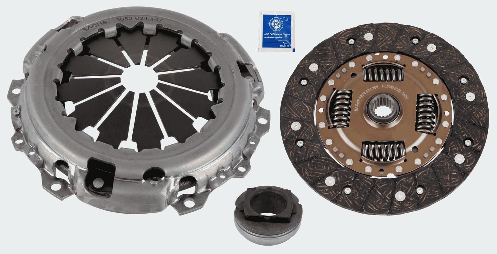 SACHS 3000 951 684 Clutch kit