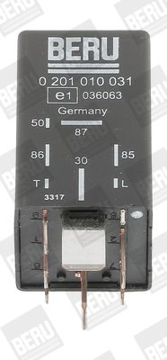 Relay, glow plug system