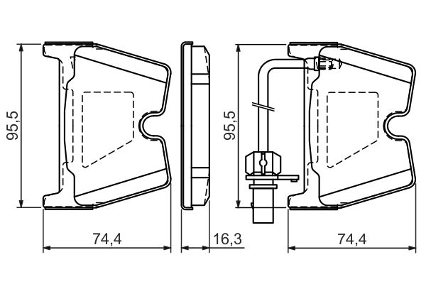 Brake Pad Set, disc brake-7