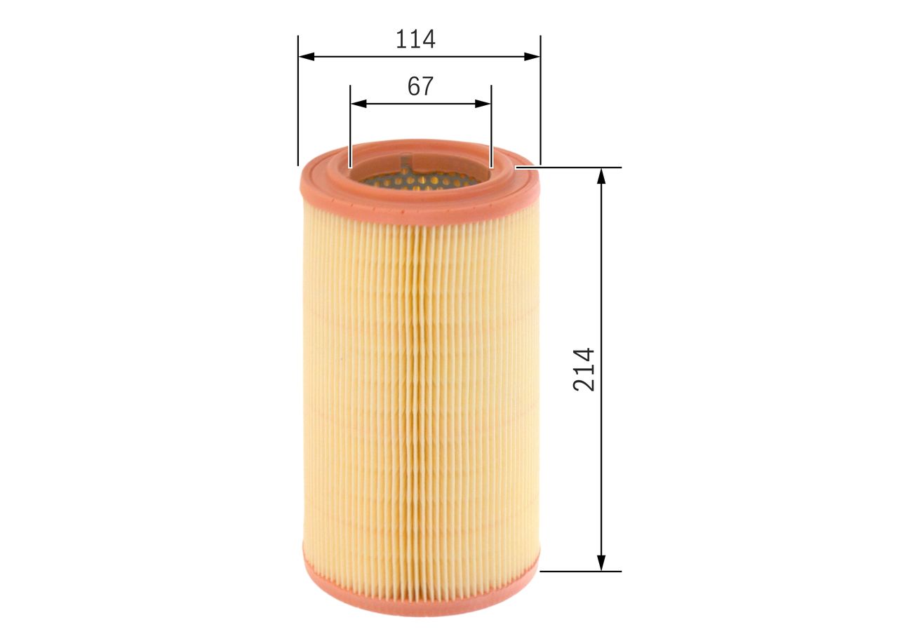 BOSCH 1 457 433 077 Air filter