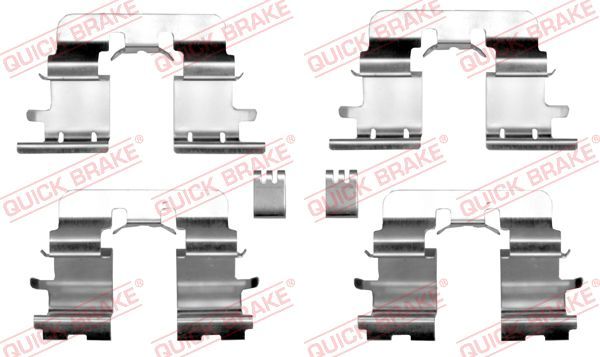 priedų komplektas, diskinių stabdžių trinkelės