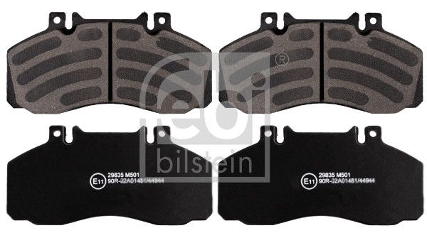 FEBI BILSTEIN 16566 Brake pad set, disc brake