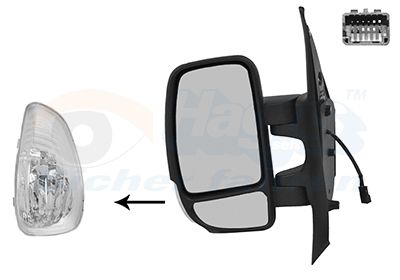 VAN WEZEL 3799817 Exterior mirror