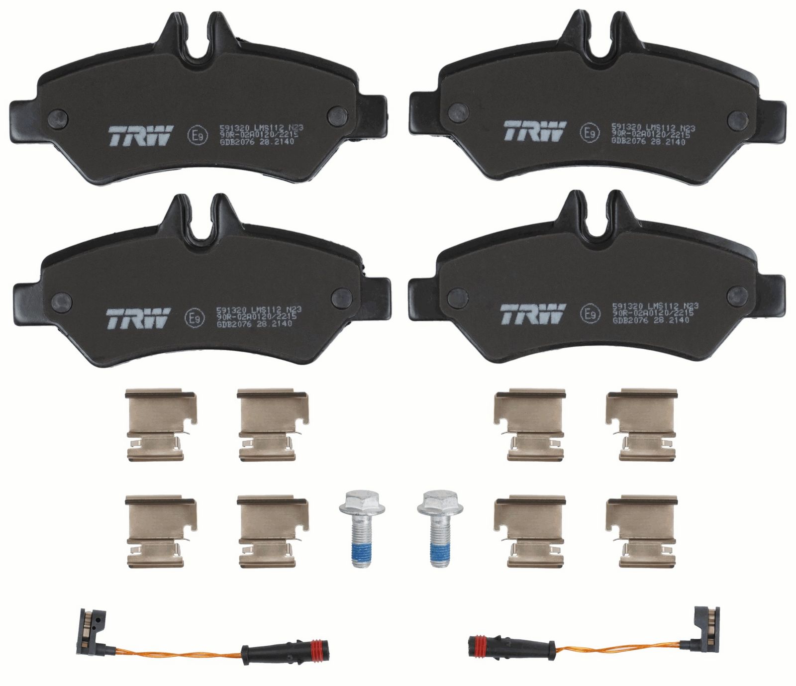 Brake Pad Set, disc brake-1