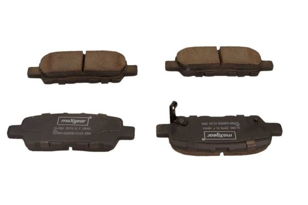 MAXGEAR 19-3381 Brake pad set, disc brake