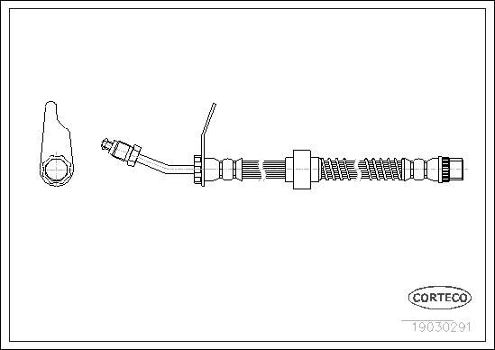 CORTECO 19030291 Brake hose