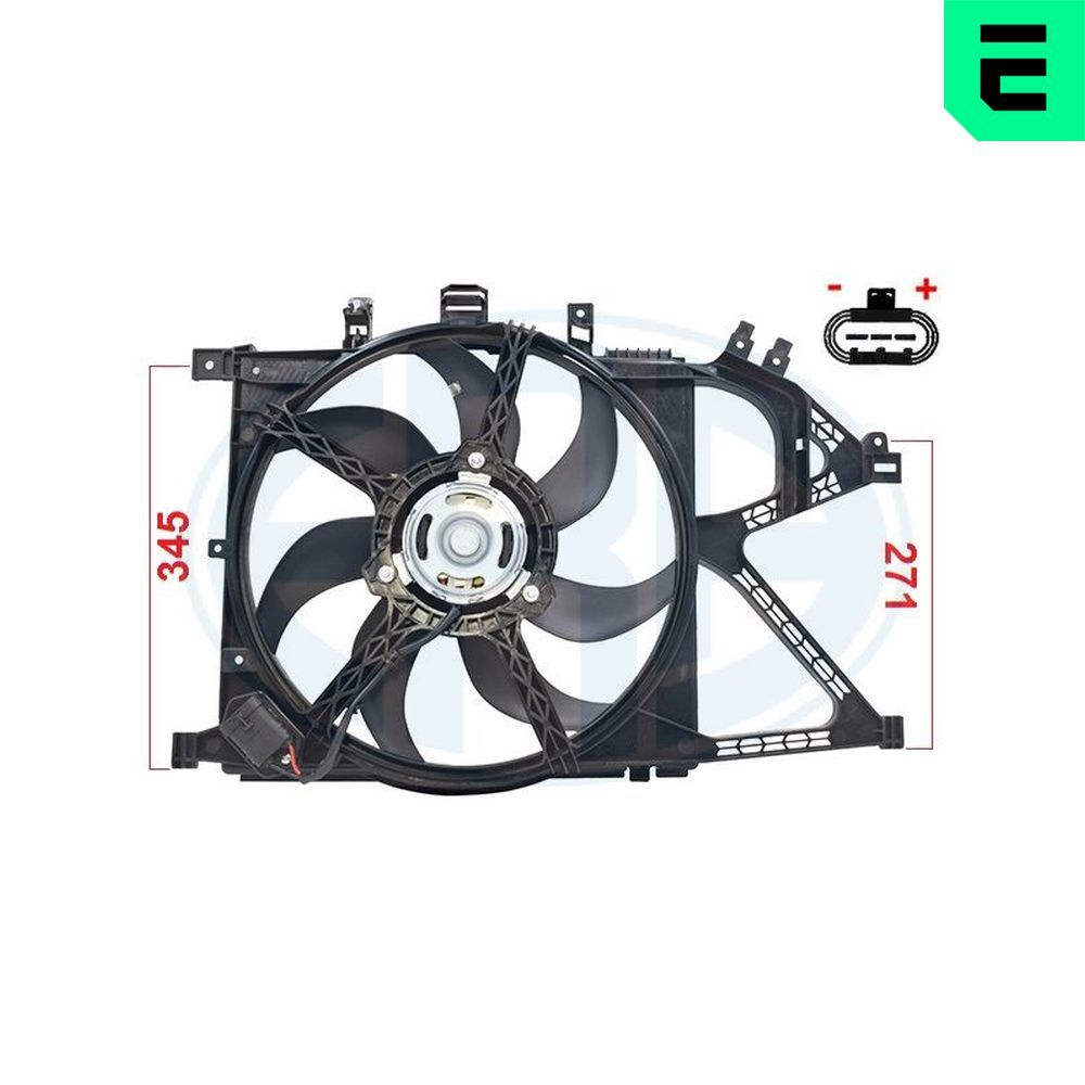 ERA 352127 Fan, engine cooling