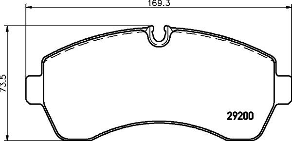 Brake Pad Set, disc brake-3
