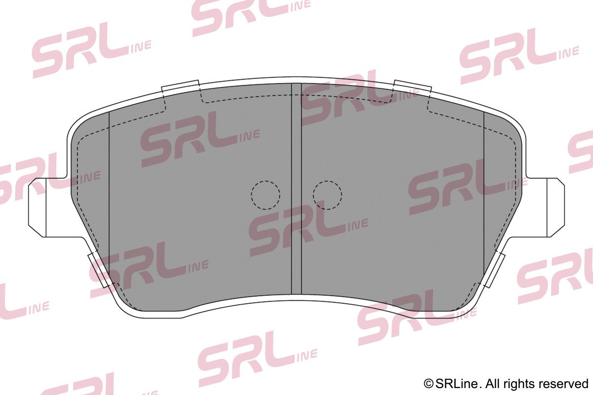 SRLINE S70-0098 Brake pad set, disc brake