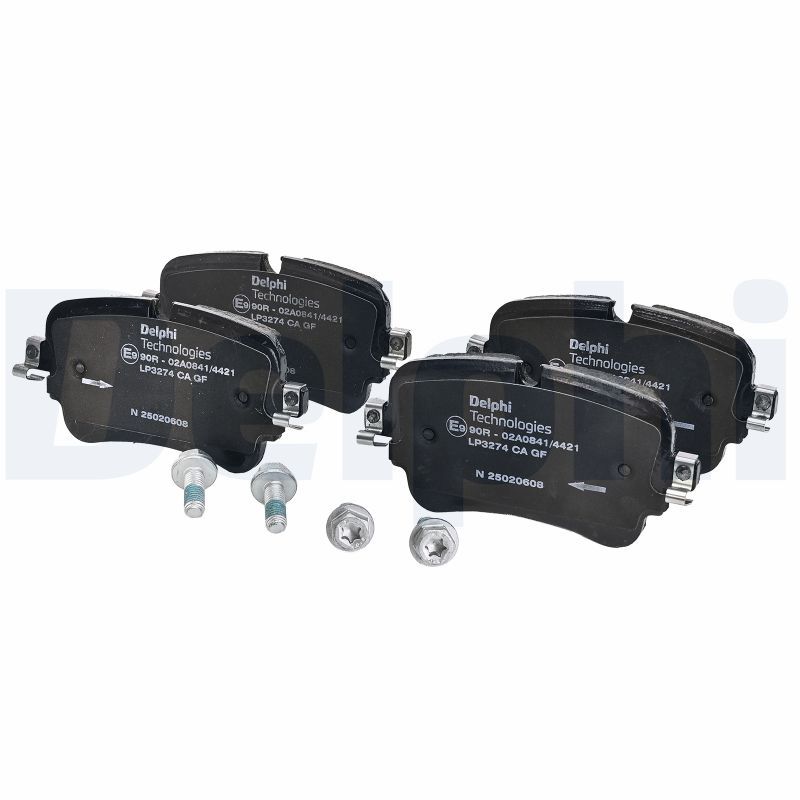 DELPHI LP3274 Brake pad set, disc brake