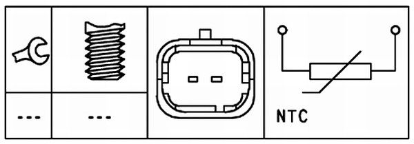 Sensor, coolant temperature-2