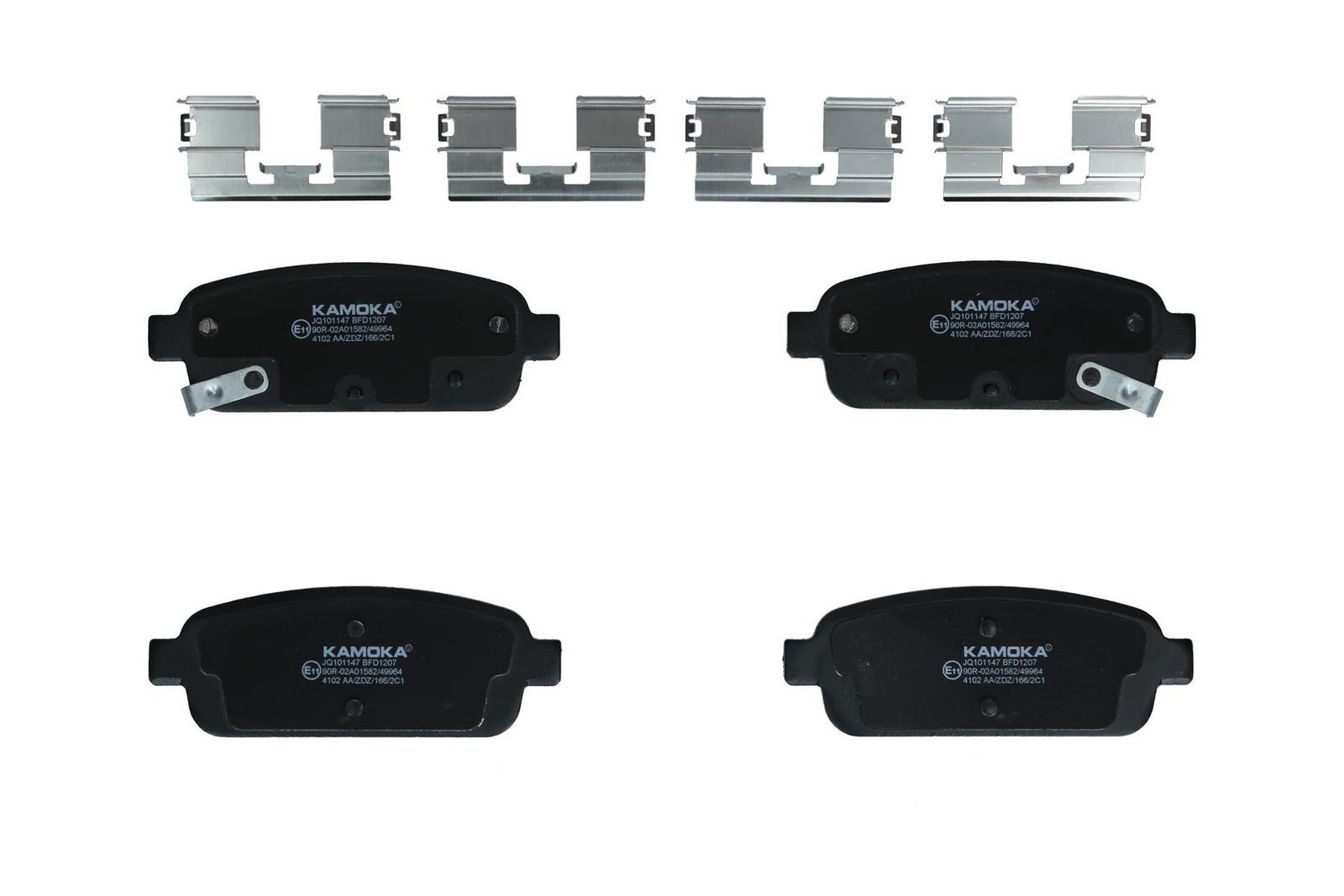 KAMOKA JQ101147 Brake pad set, disc brake