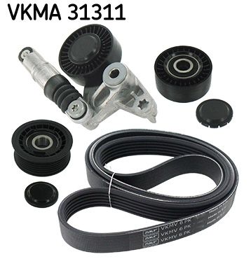 SKF VKMA 31311 V-ribbed belt set