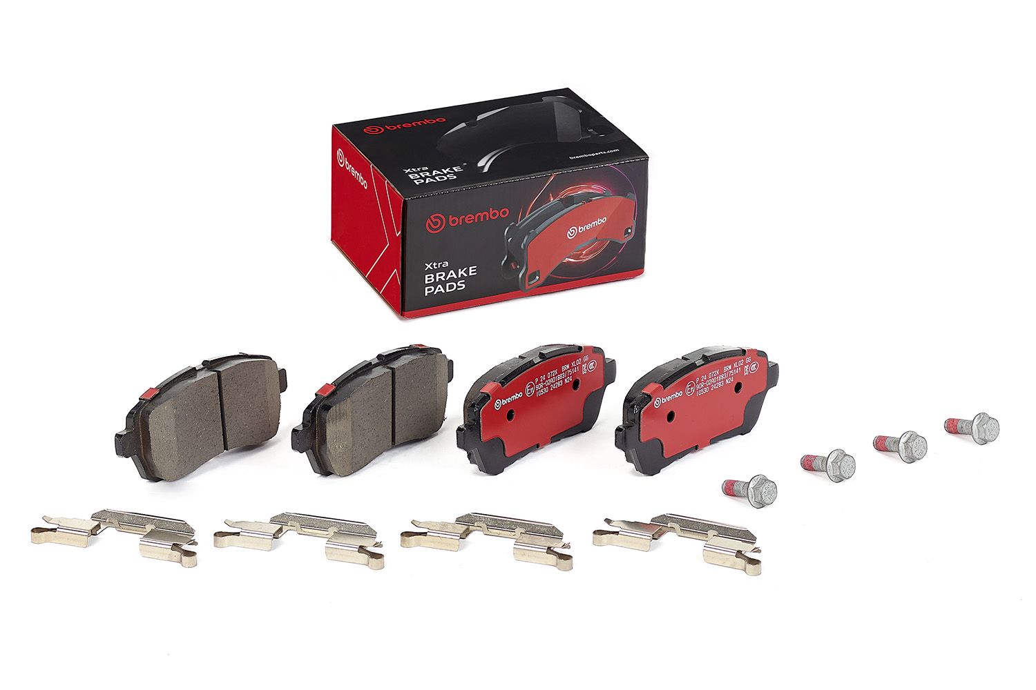 BREMBO P 24 072X Brake pad set, disc brake