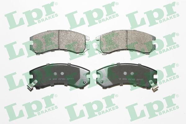 LPR 05P363 Brake pad set, disc brake