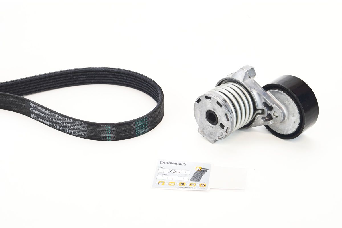 CONTINENTAL CTAM 6PK1173K3 V-ribbed belt set