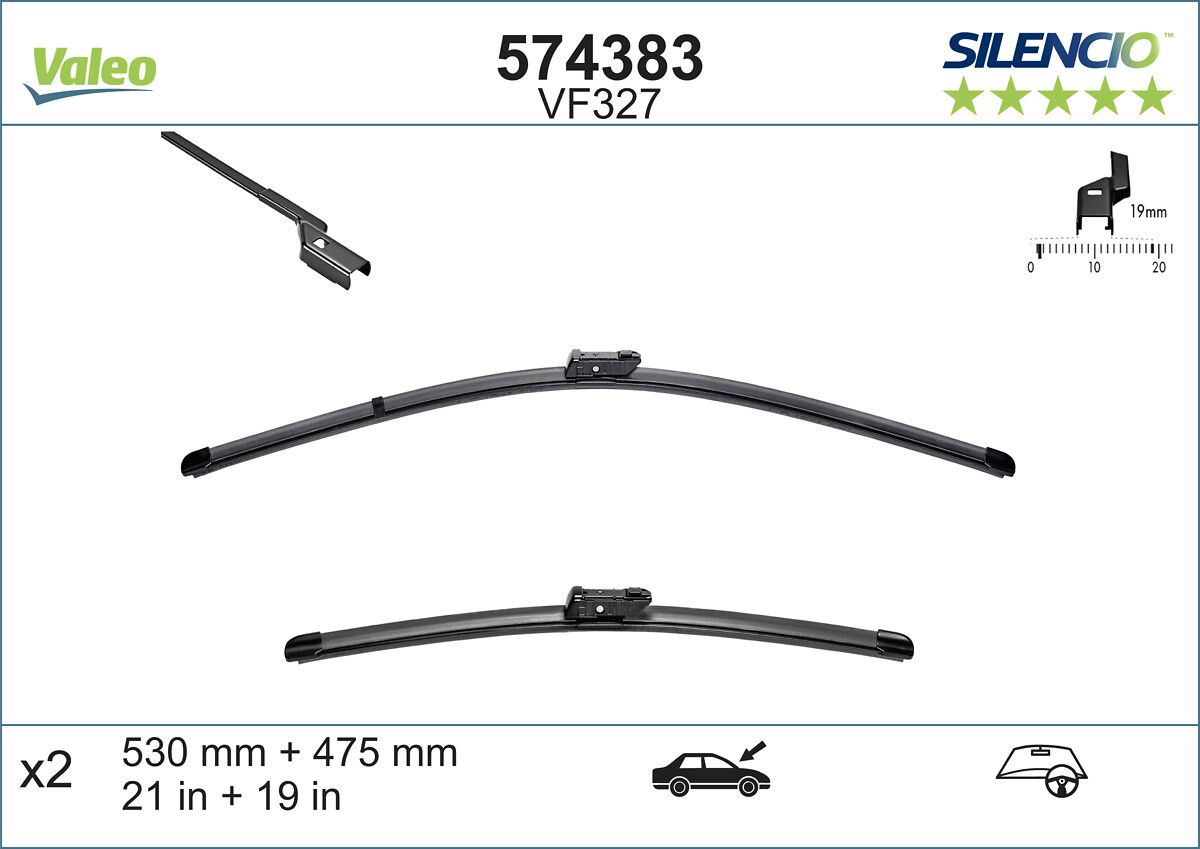VALEO 574383 Wiper blade
