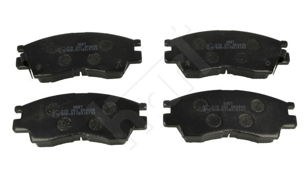 HART 215 251 Stabdžių trinkelių rinkinys, diskinis stabdys