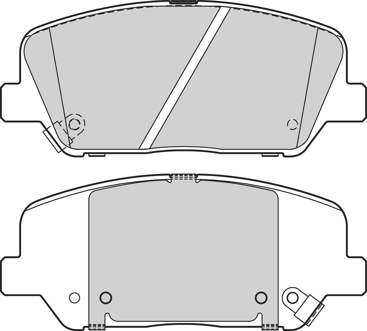 Brake Pad Set, disc brake-1