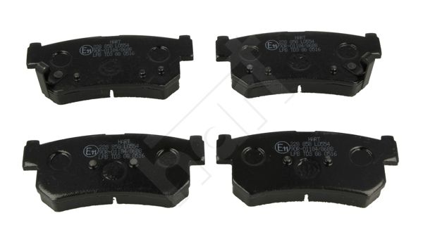 HART 228 858 Stabdžių trinkelių rinkinys, diskinis stabdys