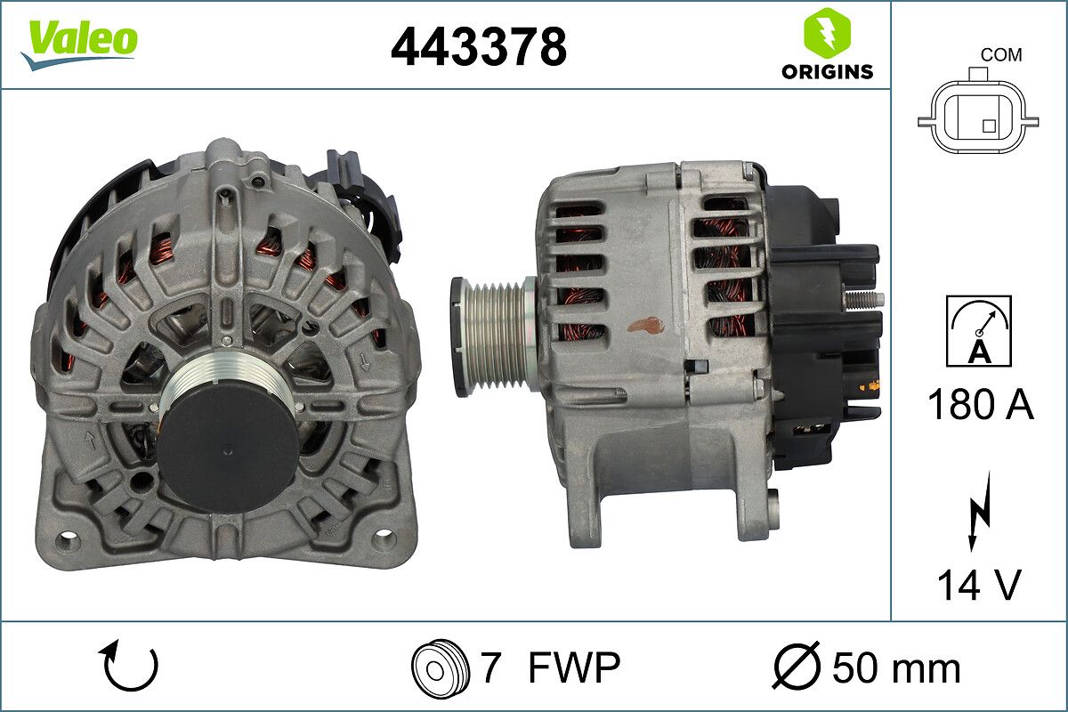 VALEO 443378 Alternator