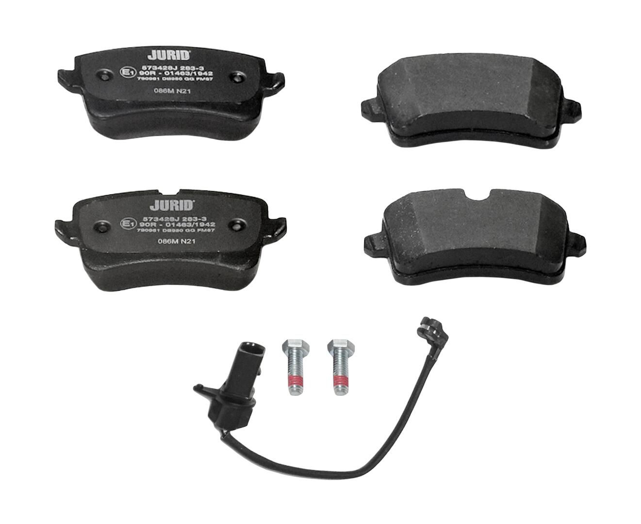 JURID 573428J Brake pad set, disc brake