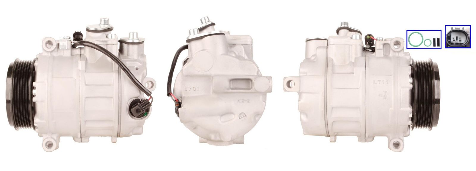 LUCAS ACP384 Compressor, air conditioning