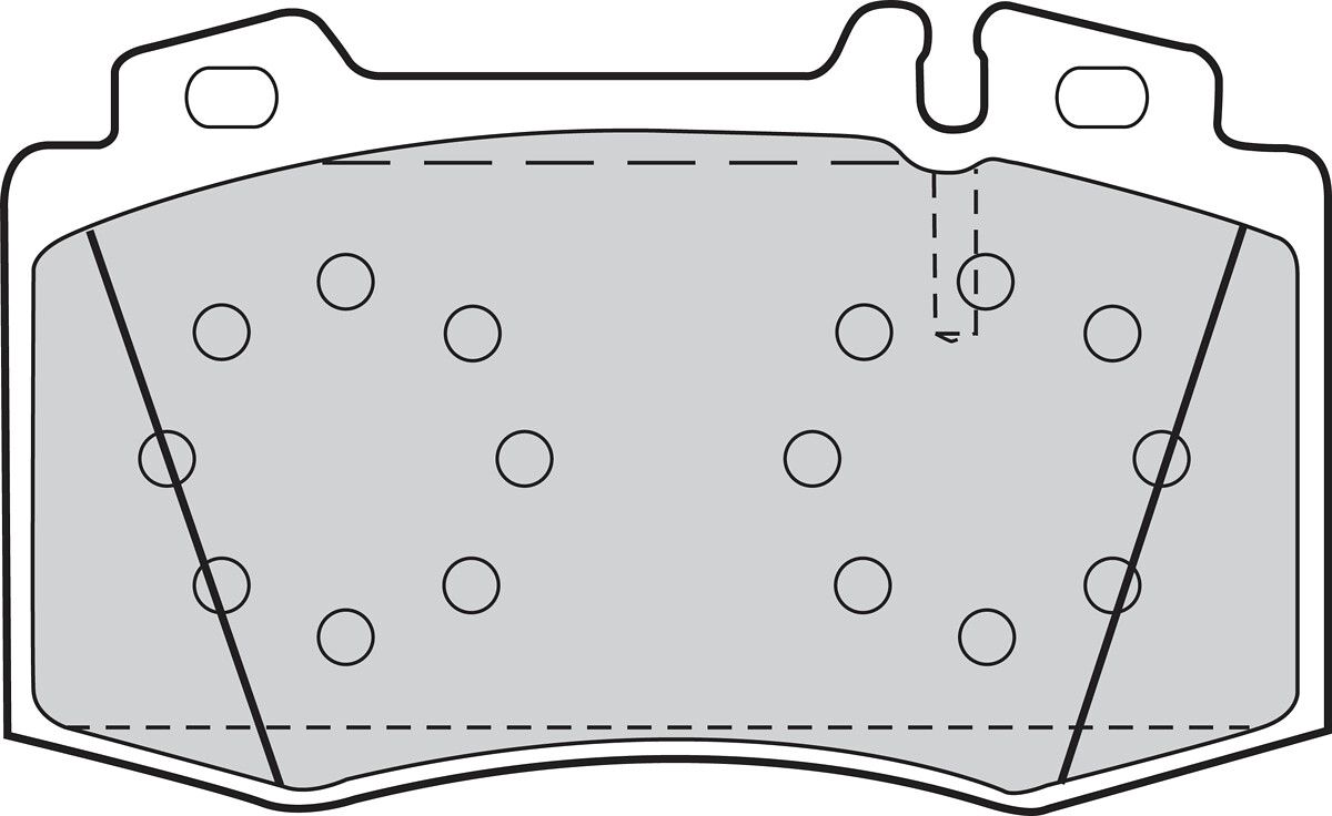 Brake Pad Set, disc brake-1