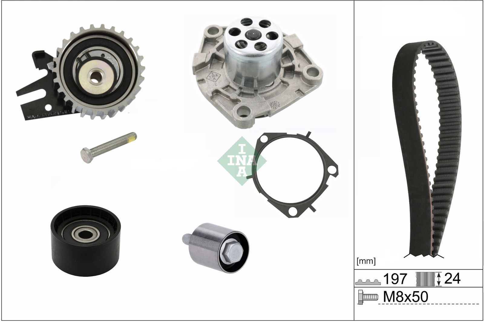 Water Pump & Timing Belt Kit