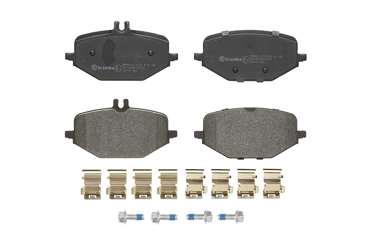 BREMBO P 50 168 Brake pad set, disc brake