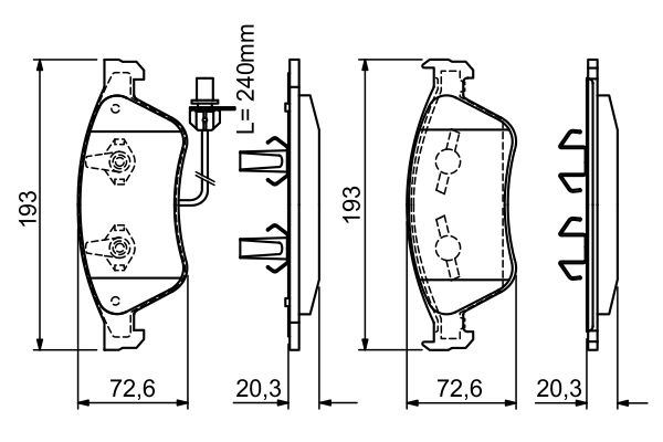 Brake Pad Set, disc brake-4