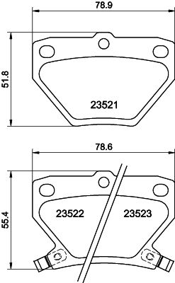 Brake Pad Set, disc brake-3