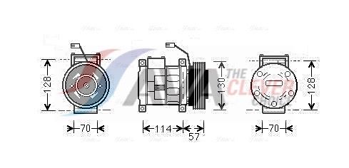AVA CLEVER CHOICE JEAK034 Compressor, air conditioning