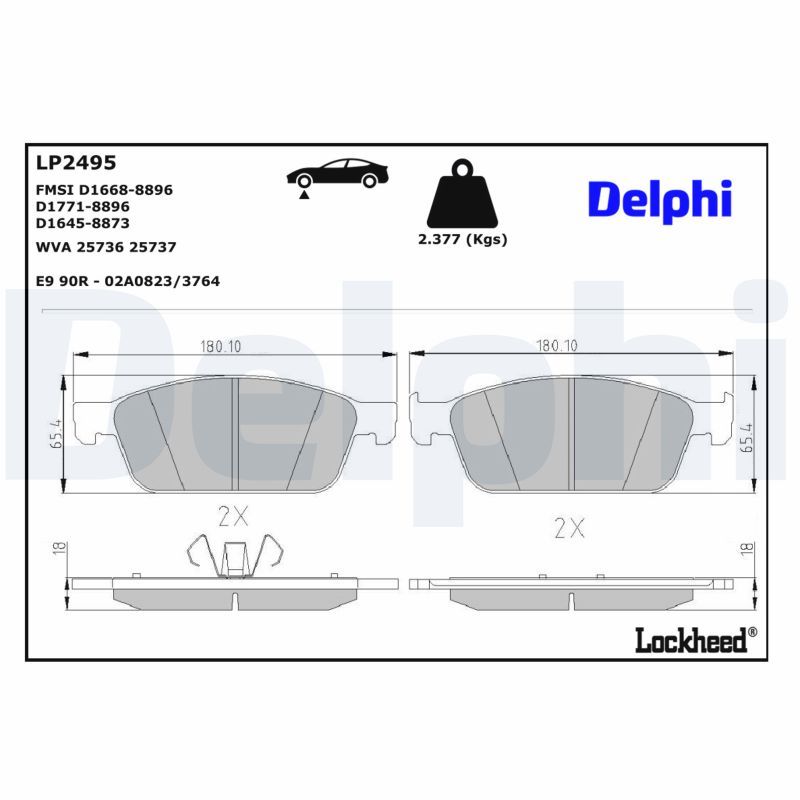 Brake Pad Set, disc brake-2