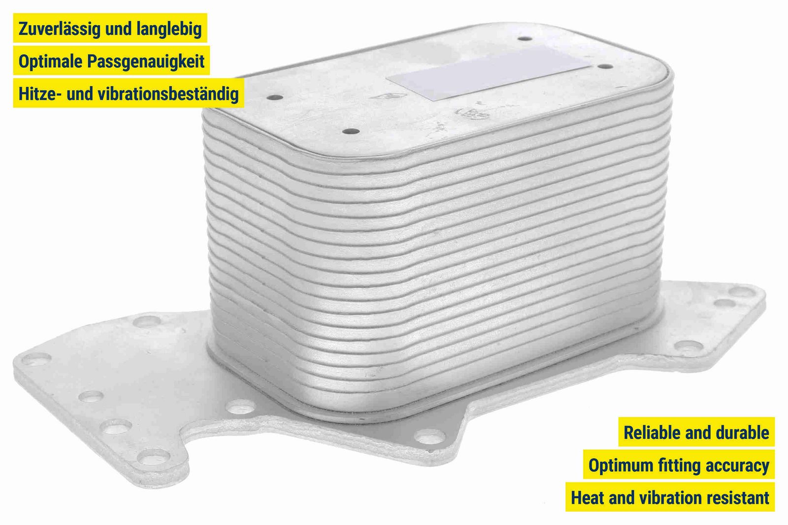 Oil Cooler, engine oil-9