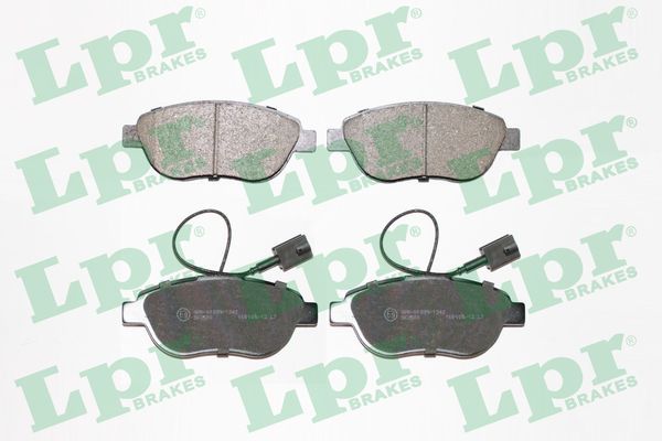 LPR 05P1657 Brake pad set, disc brake