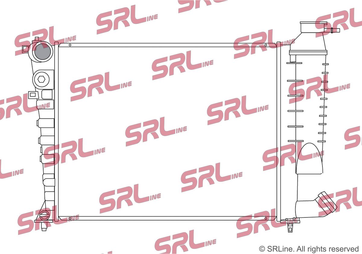Radiator, engine cooling