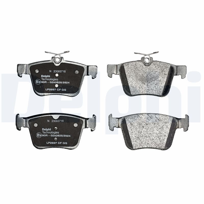 DELPHI LP2697 Brake pad set, disc brake