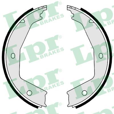 LPR 09060 Brake shoe set, parking brake