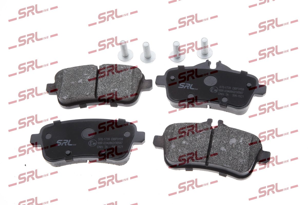 SRLINE S70-1739 Brake pad set, disc brake