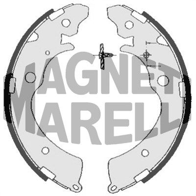 MAGNETI MARELLI 360219198349 Stabdžių trinkelė