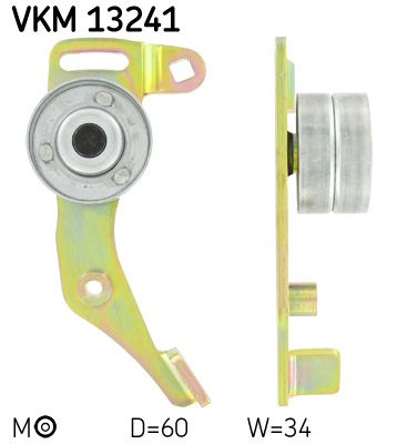 SKF VERTEVO VKM 13241 Tensioner pulley, timing belt